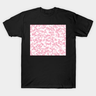 Let it Snow-Pink Snow Camo T-Shirt